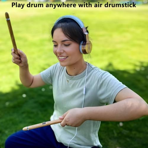 Air Drum Set with Drumsticks, Pedals, Bluetooth and 8 Sounds D8711