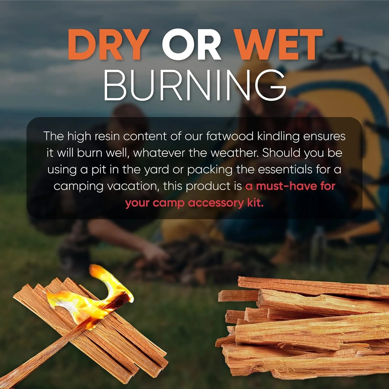 10lb Fatwood Fire Starter Pack D84385