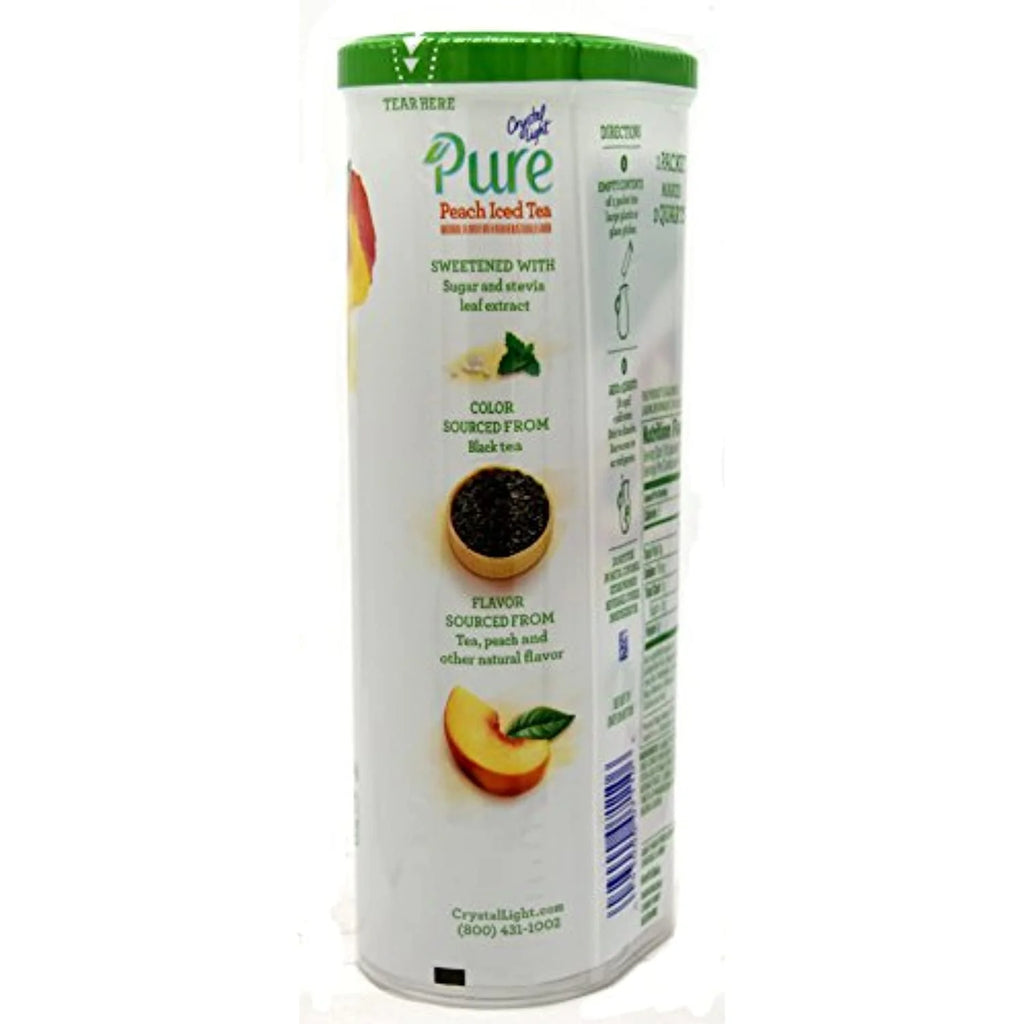 10-Quart Canister (4 Canister Pack) Peach Iced Tea Drink Mix S29679