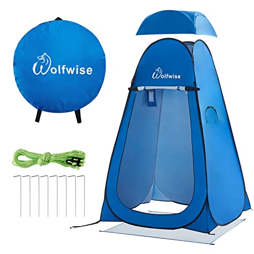 Pop Up Privacy Shower Tent Portable Outdoor Sun Shelter Camp Toilet Changing Dressing Room V211098
