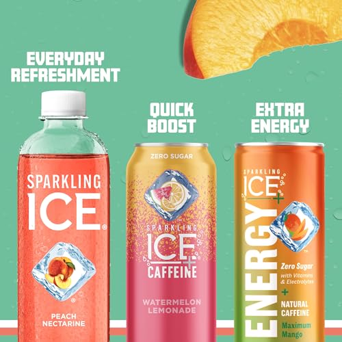Zero Sugar Black Raspberry Sparkling Water, 17 fl oz Bottles (Pack of 12) Y73259