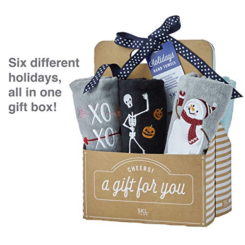 6pc Hand Towel Gift Set Q324
