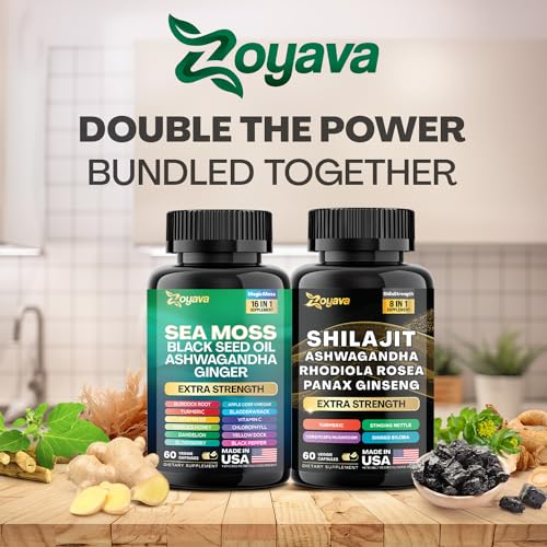 Sea Moss and Shilajit Bundle (2 Pack) X971026