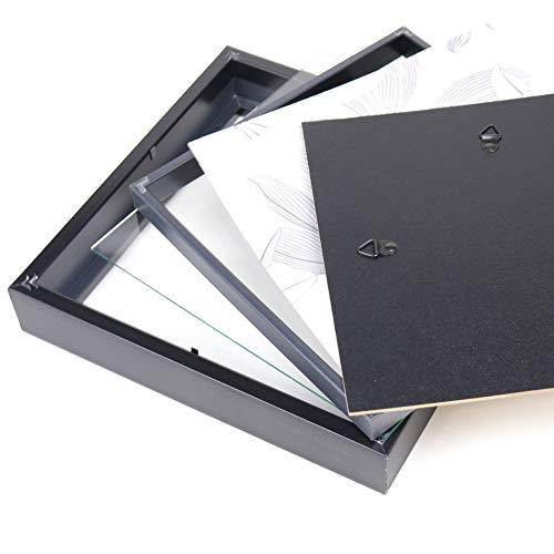 Black 5x5 Shadow Box Frame A4007