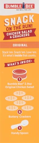 BBQ Chicken Salad with Crackers Kit, 3.5 oz (Pack of 12) I377