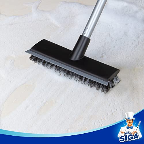 Unflagged Bristle Silicone Blade Broom X149