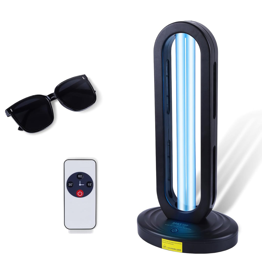 38W 110V UV Lamp with Remote Control (Black) X8694