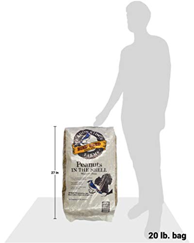 20-Pound Bag Peanuts in The Shell Wildlife Food U8108