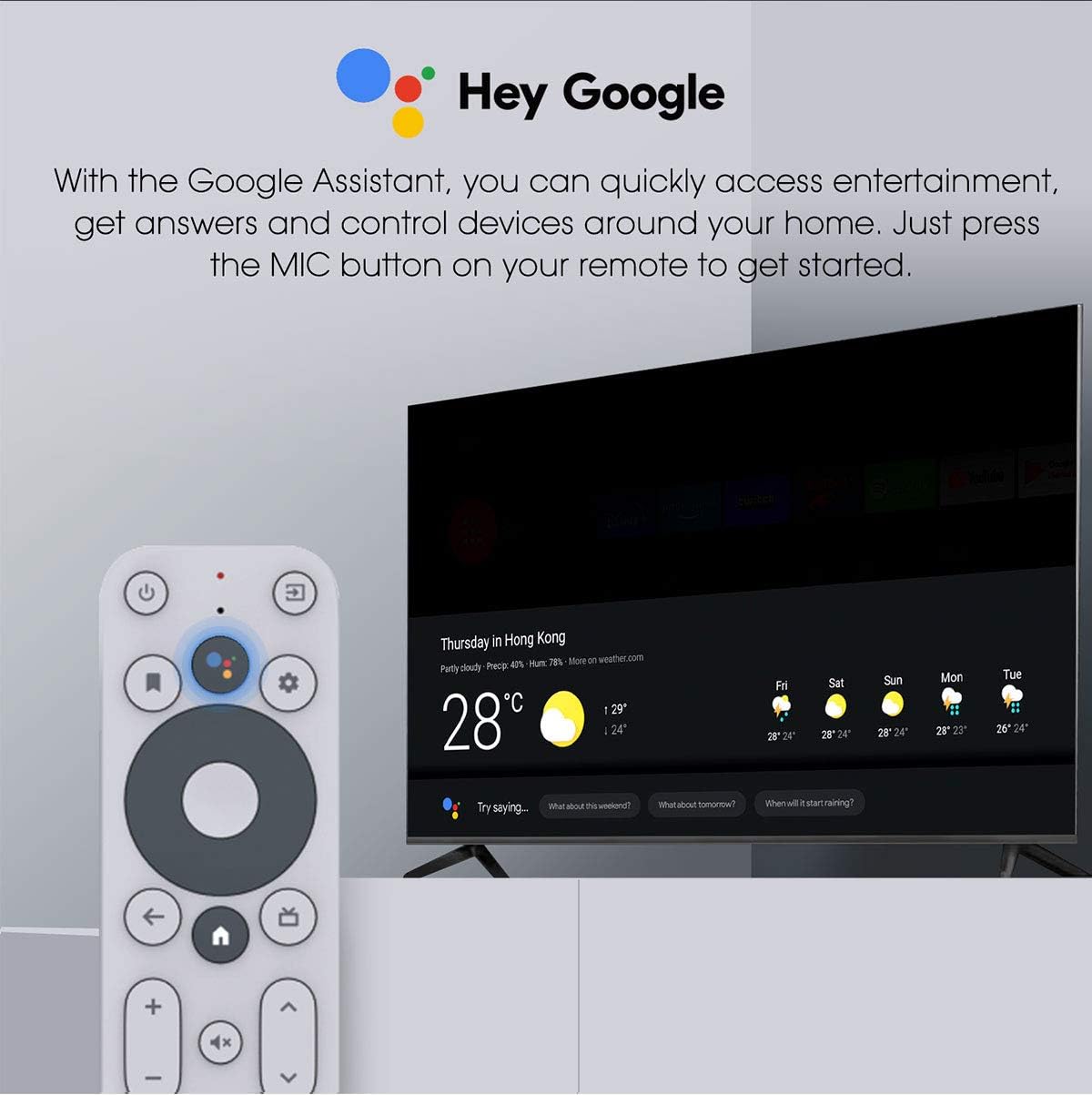 4K HDR Android TV Streaming Media Player C92918