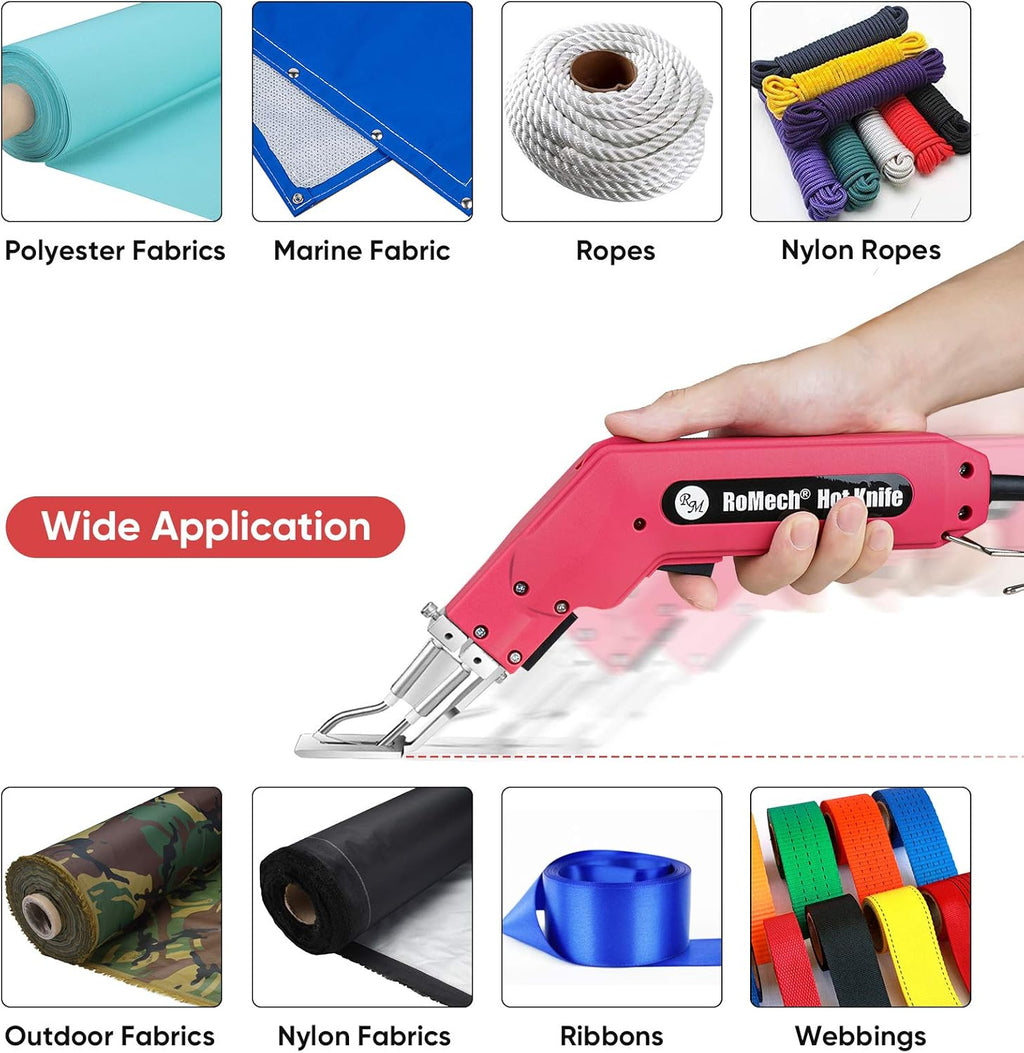 Rope Cutter Electric Hot Knife with Replacement Parts I34334