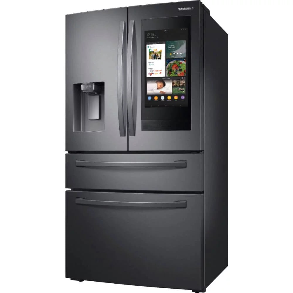 Black Stainless 22.2 Cu. Ft. 4-Door French Door Refrigerator E875735