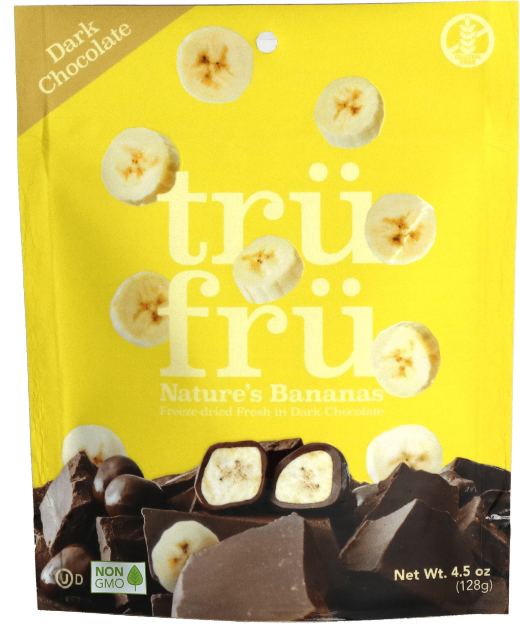 6-4.5 ounce Dark Chocolate Real Banana O7835
