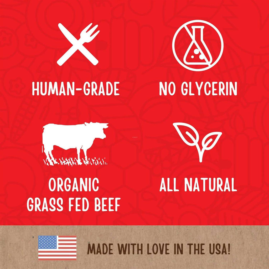 Organic Beef Jerky Dog Treats K905