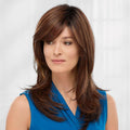 Red Long Straight Wig N18855