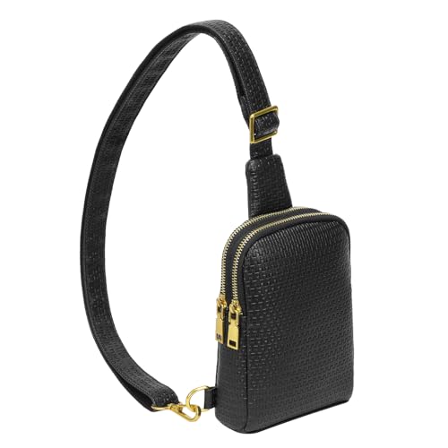 Soft Vegan Leather Crossbody Sling Bag Y1231