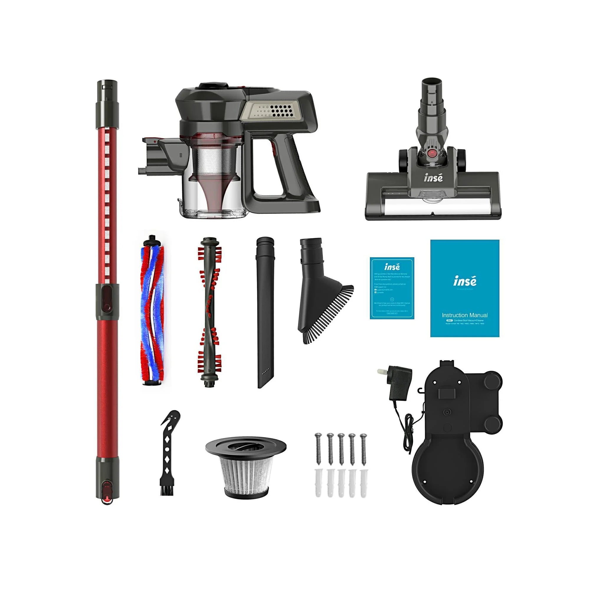4-in-1 Cordless Stick Vacuum with Handheld Vacuum R781963