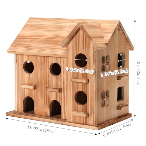 10 Hole Hanging Birdhouse Kit J11881