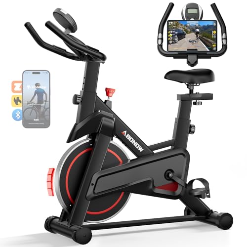 Compact Indoor Cycling Bike with Padded Seat D273298