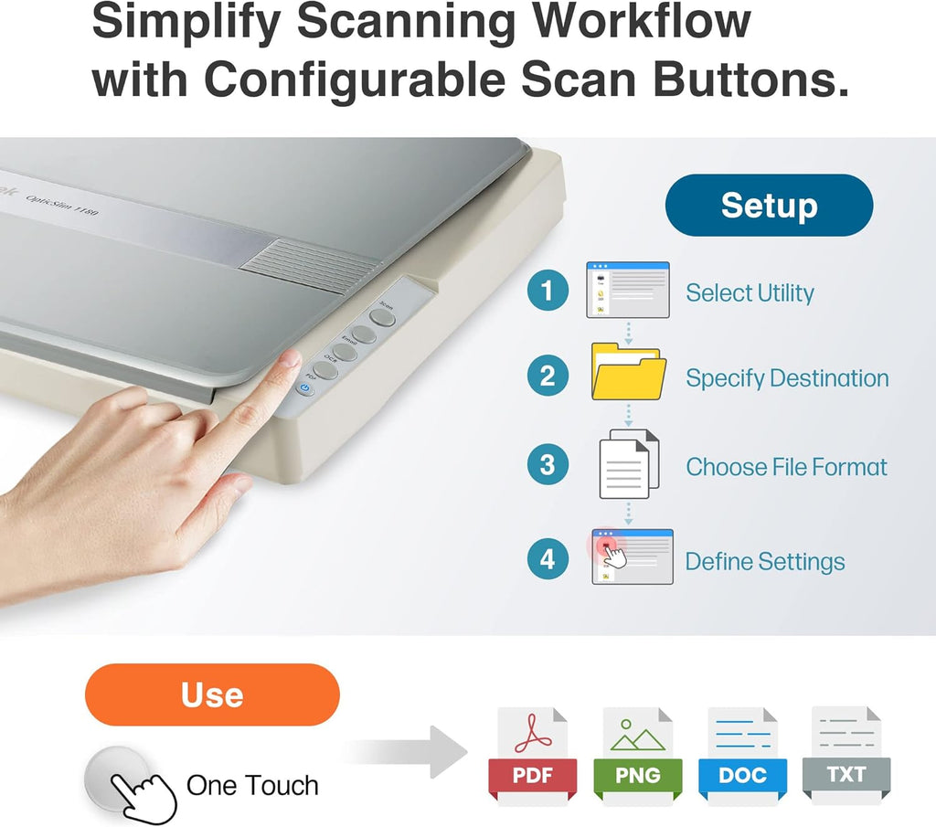 A3 Flatbed Scanner with 1200 DPI Resolution O948083