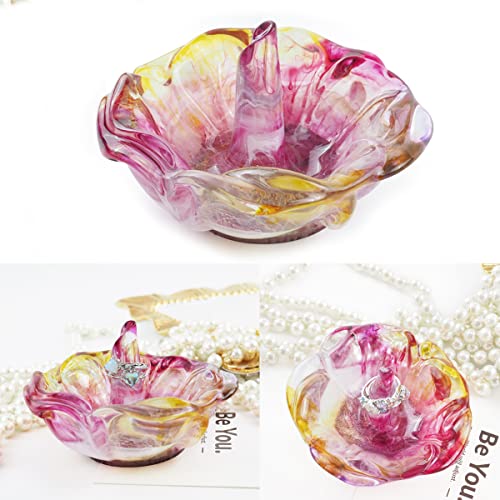 White Resin Mold for Bowl Dish Candle Holder Jewelry Tray L284497