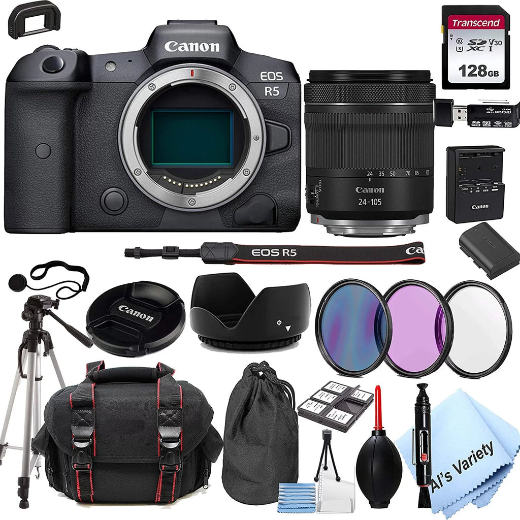 24-105mm f/4-7.1 Lens Mirrorless Digital Camera with 128GB Memory W127
