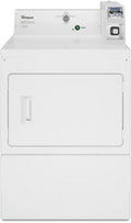 Whirlpool Commercial 7.4 cu. ft. Coin Operated Gas Dryer in White D999