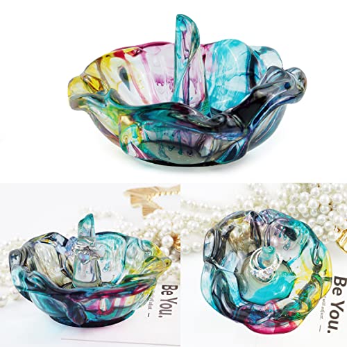 White Resin Mold for Bowl Dish Candle Holder Jewelry Tray L284497