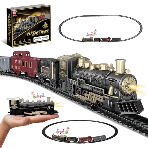 Remote Control Electric Train Set with Tracks A99582