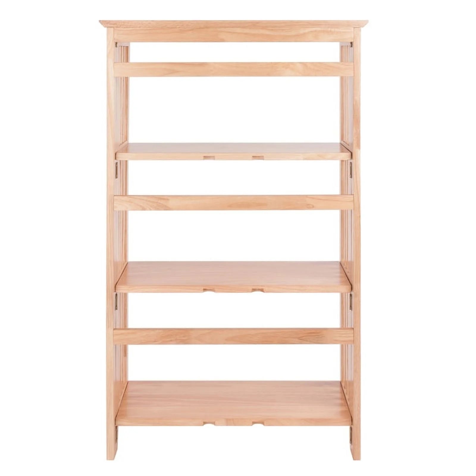 4-Tier Wood Folding Bookcase Q167265