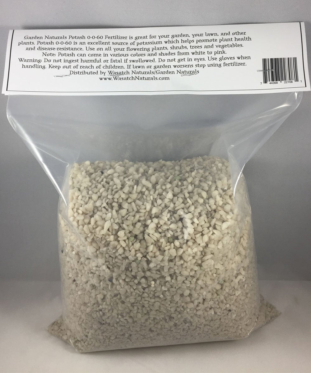 Natural Potash 0-0-60 Fertilizer 25 Pounds M374