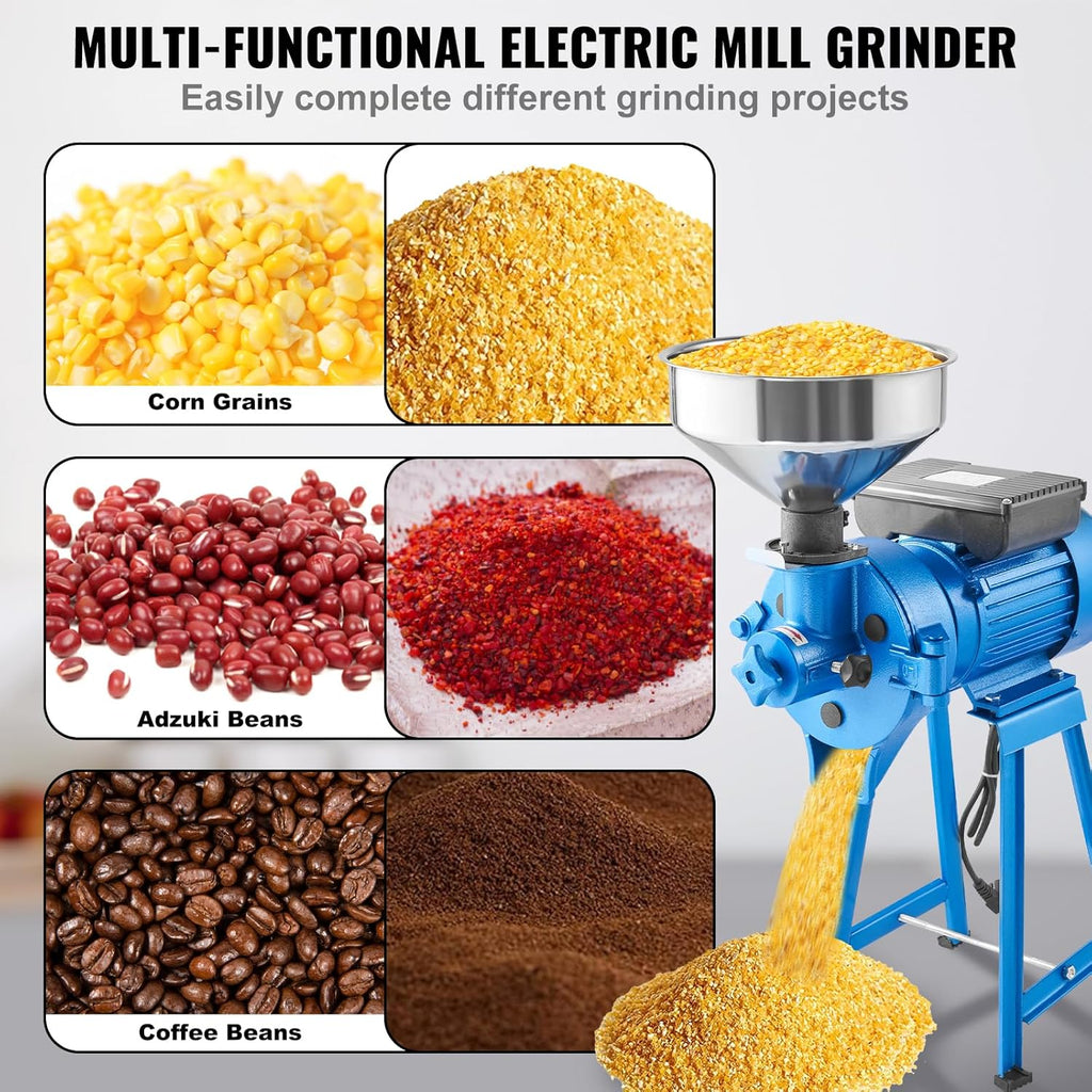 1500W Electric Grain Mill Grinder R93654