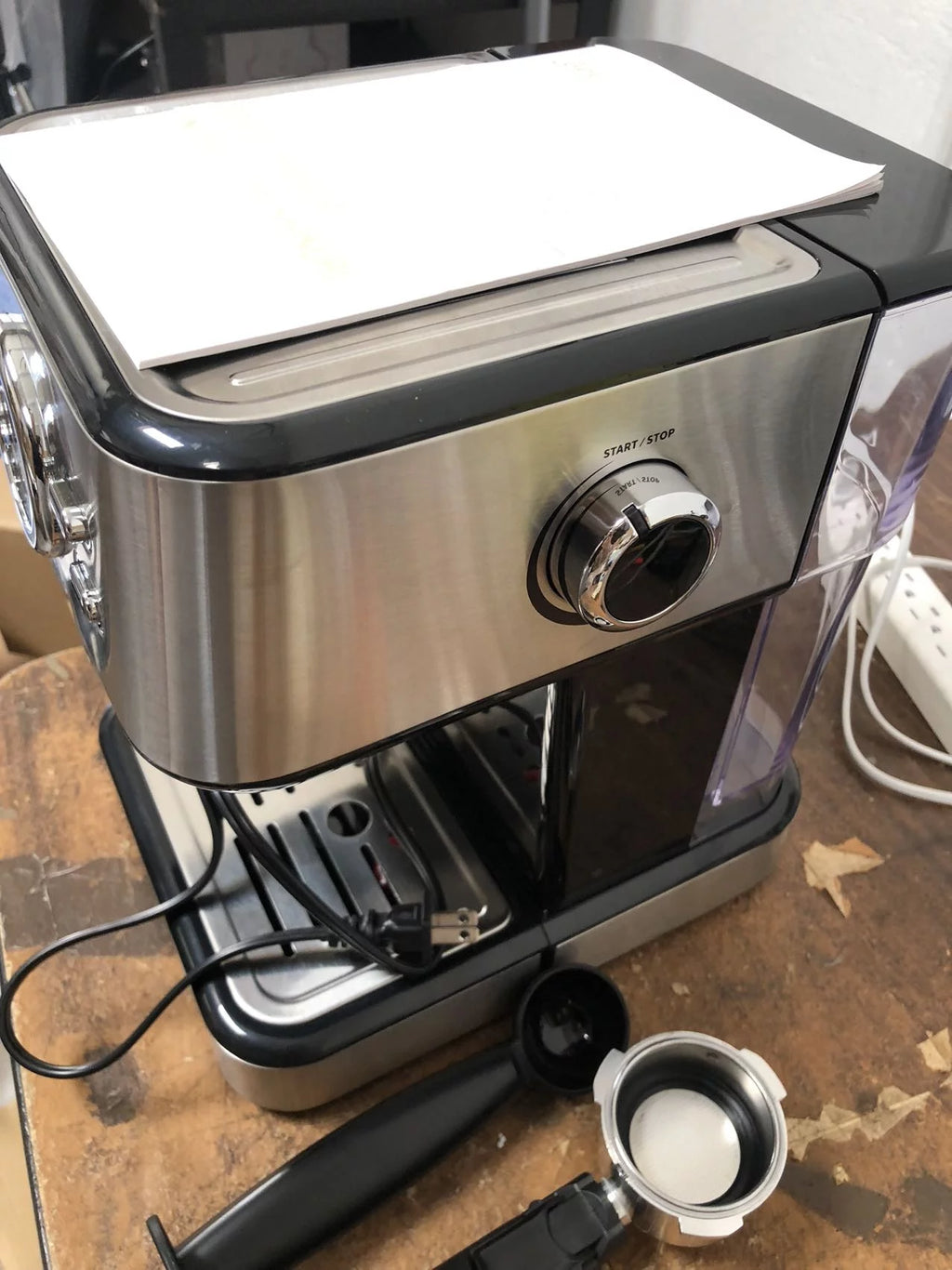 Black 15 Bar Espresso Machine O608869