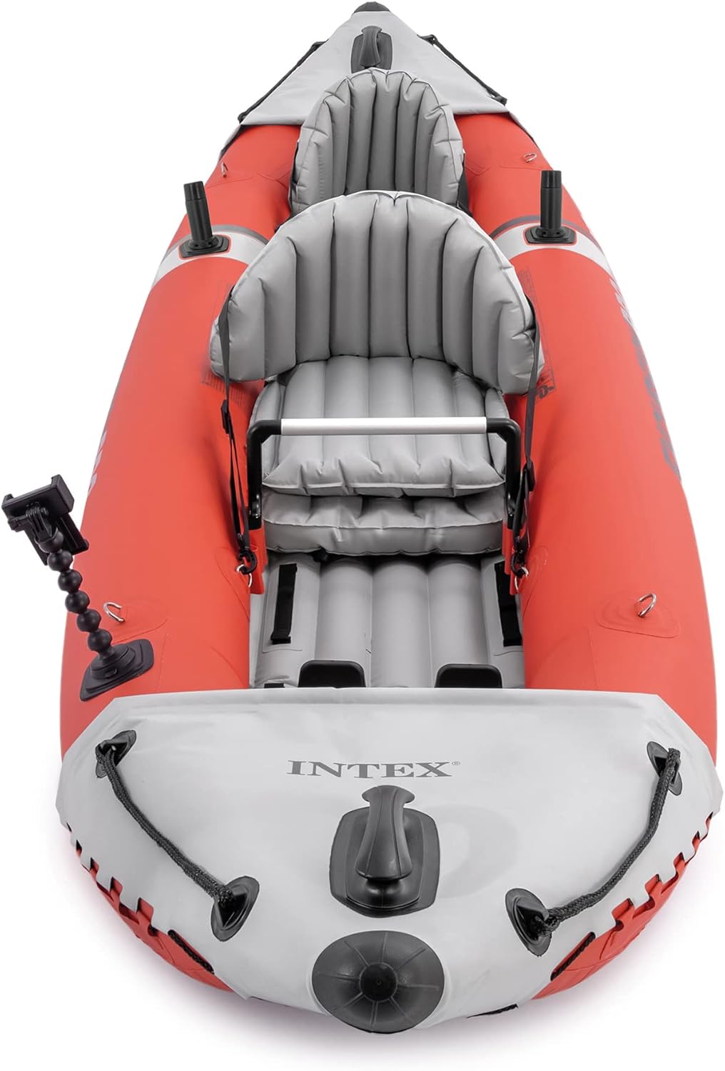 Inflatable Kayak Set with Paddles and Pump – 2-Person – 400lb Weight Capacity X900421