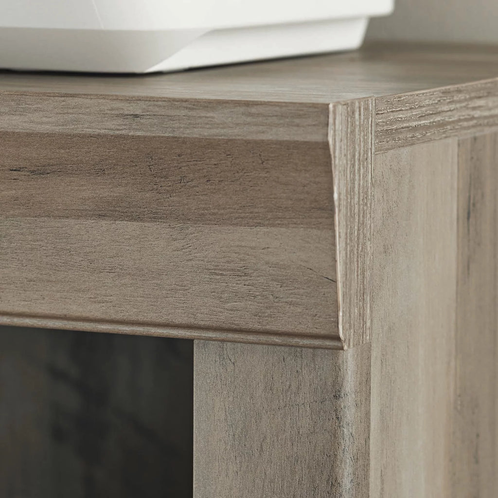 Rustic Gray 5 Shelf Bookcase S3753