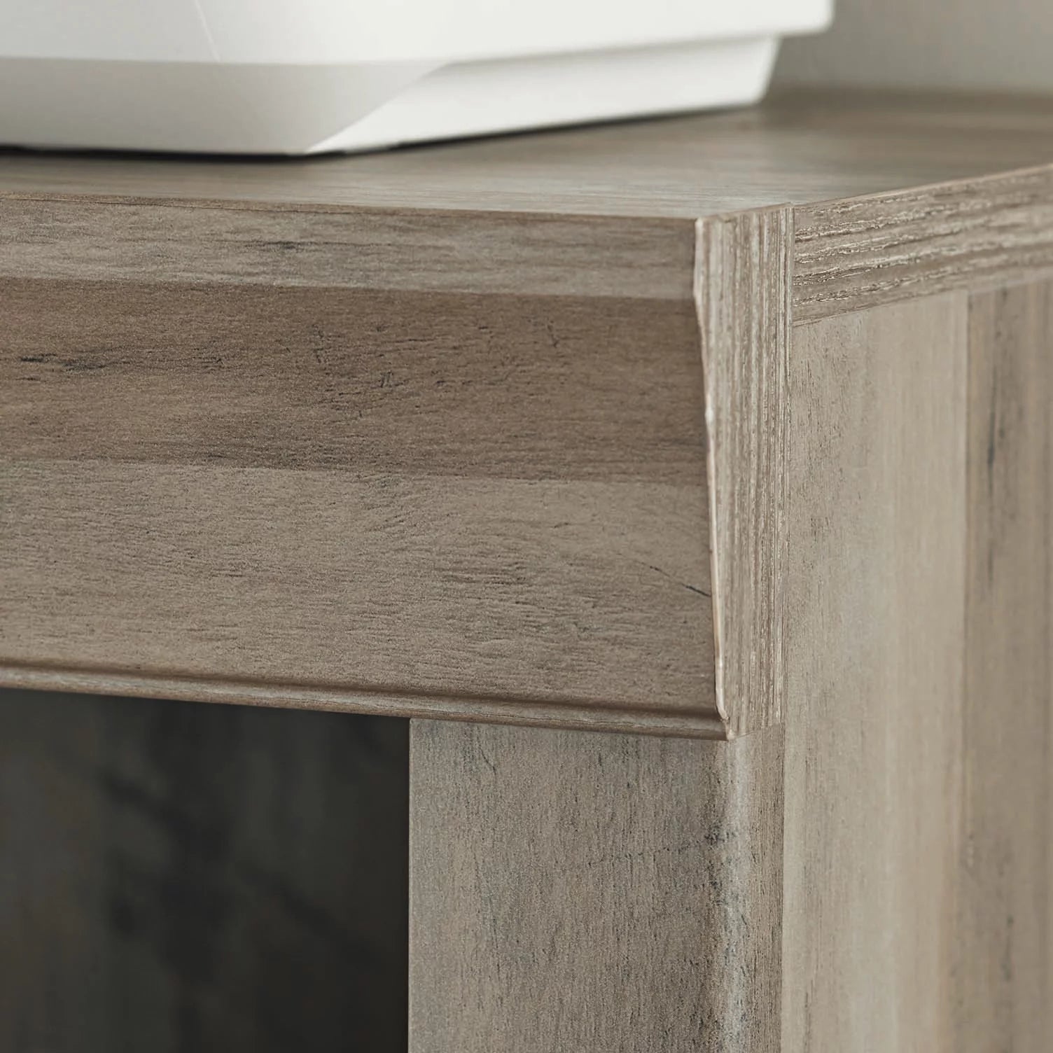 Rustic Gray 5 Shelf Bookcase S3753