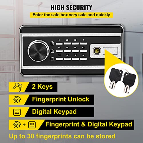 2.1 CU.FT Q235 Steel Safe Box with Digital Keypad D3193