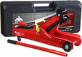 Hydraulic Floor Jack 2 Ton 4,400 Lbs Low Profile Red M5233
