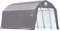 Grey 12'x24'x11' Barn Shelter R9778