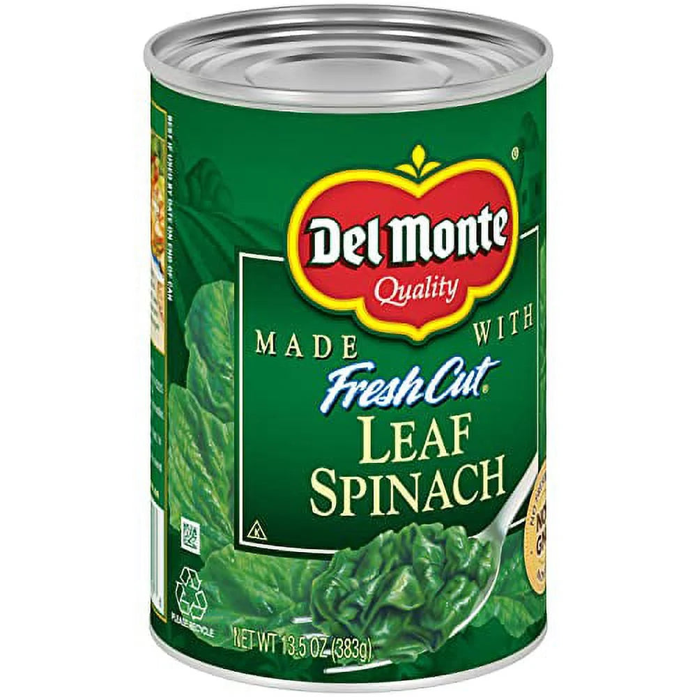 Canned Leaf Spinach, 13.5 Ounce (Pack of 12) N7448