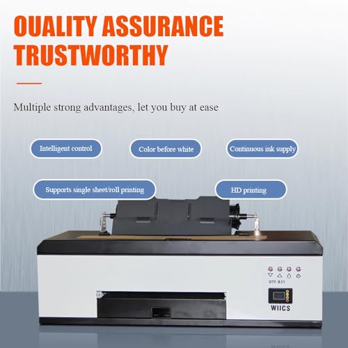 DTF Printer with Automatic White Ink Agitation and Timed Circulation T81561