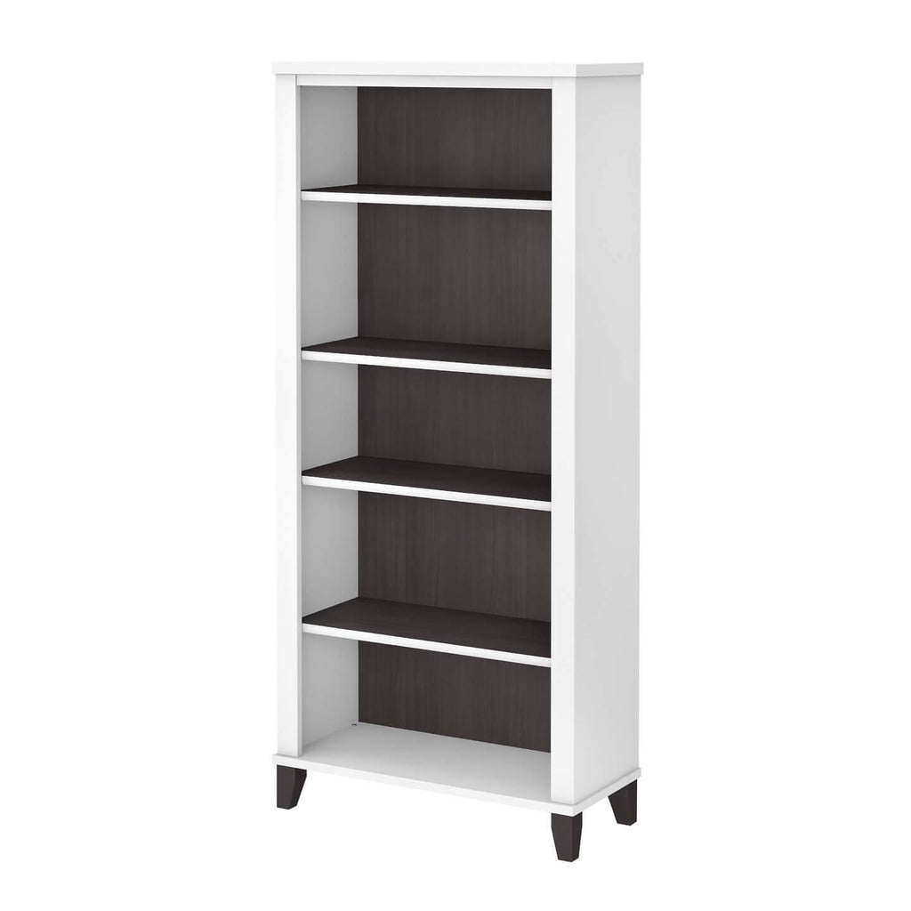 Maple Cross 5-shelf Bookcase G525693