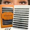 Natural Lash Clusters C Curl Short Classic Individual Lashes Cluster Wispy Wide Stem DIY Eyelash Extension Clusters (8-16mm) Y4803