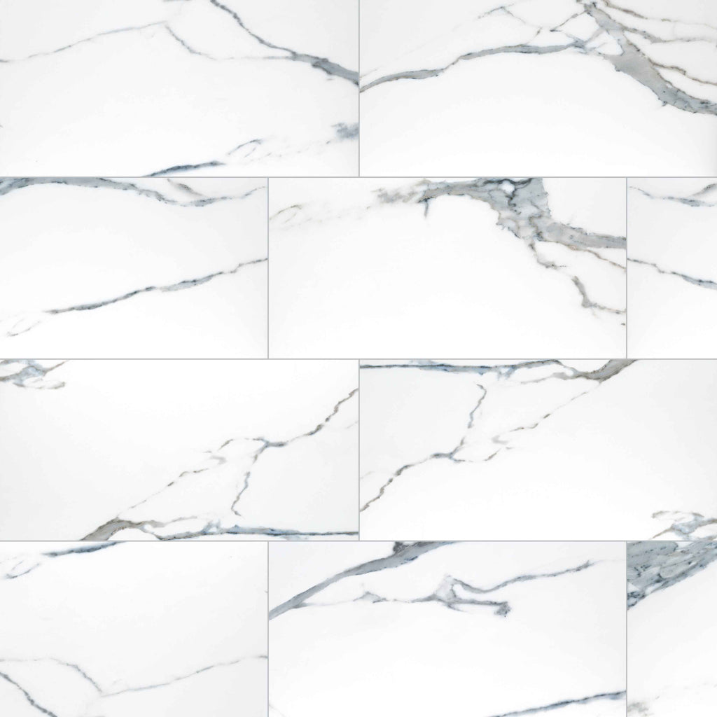 12 in. x 24 in. Polished Porcelain Floor And Wall Tile B897