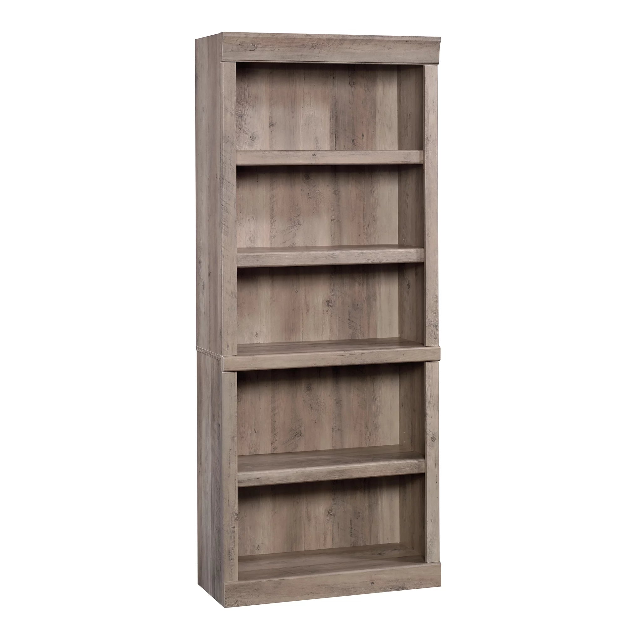Rustic Gray 5 Shelf Bookcase S3753