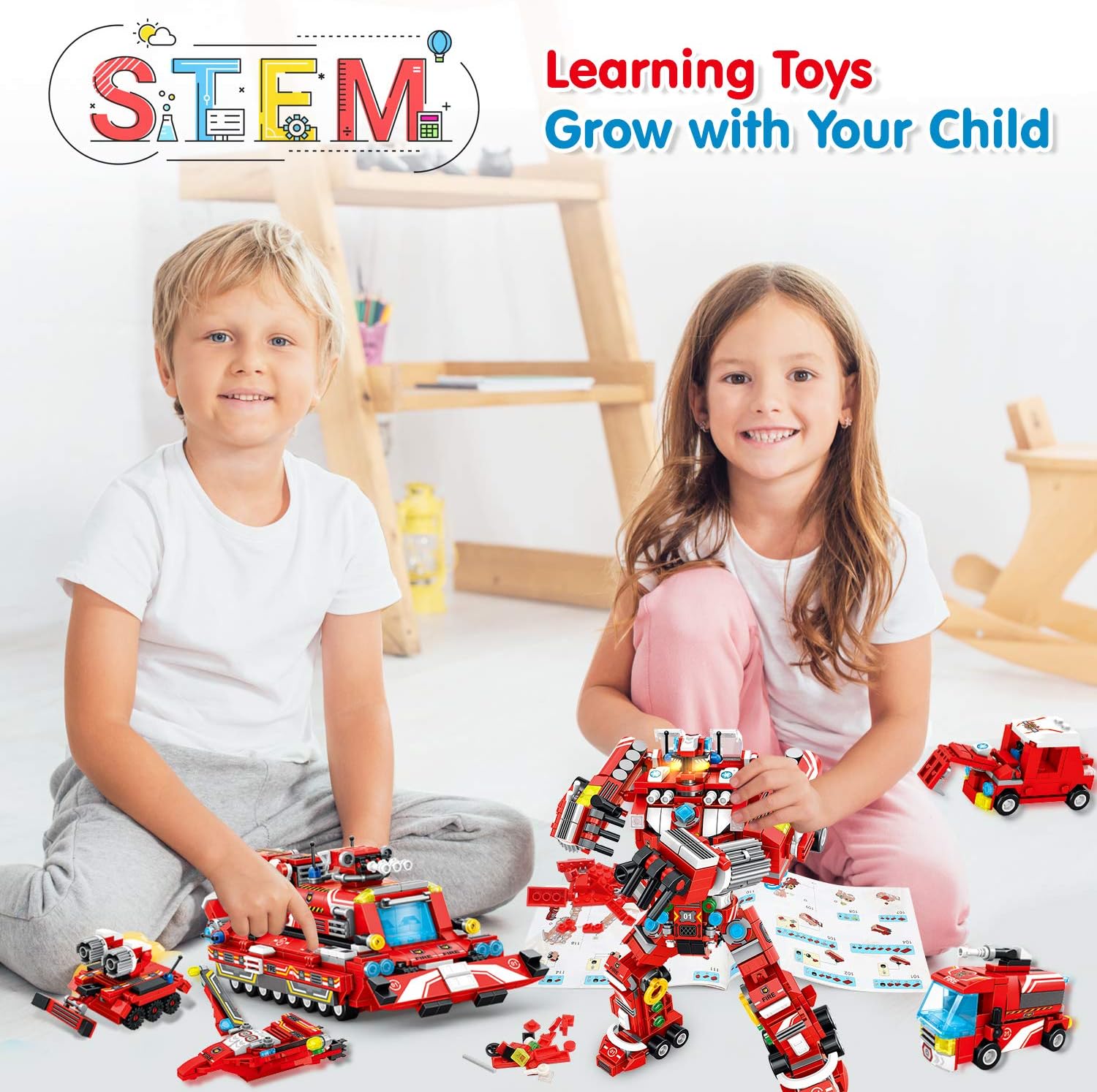 836 PCS Creative Construction Truck Blocks Toys P351