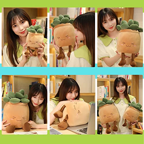 Plant Plush Toy, 9.5'' Soft Stuffed Pillow M973