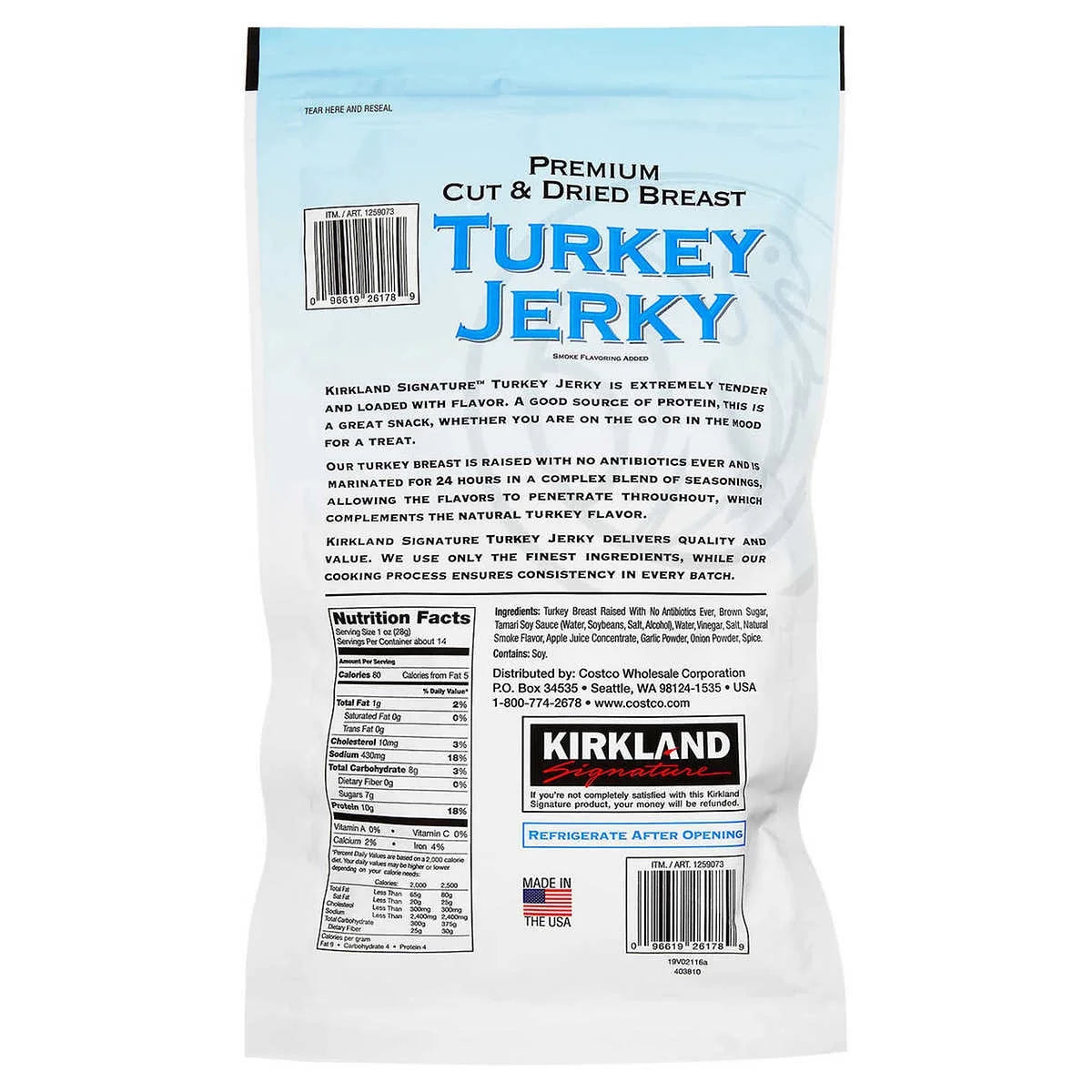 Turkey Jerky, 13.5 oz C4219