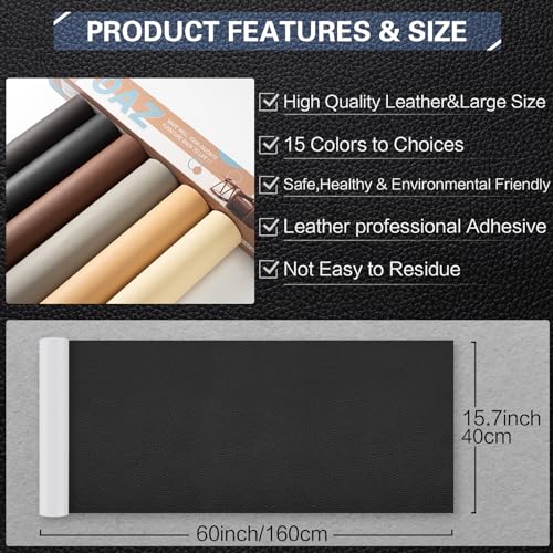 Classic Red Brown Self Adhesive Leather Repair Tape K2318