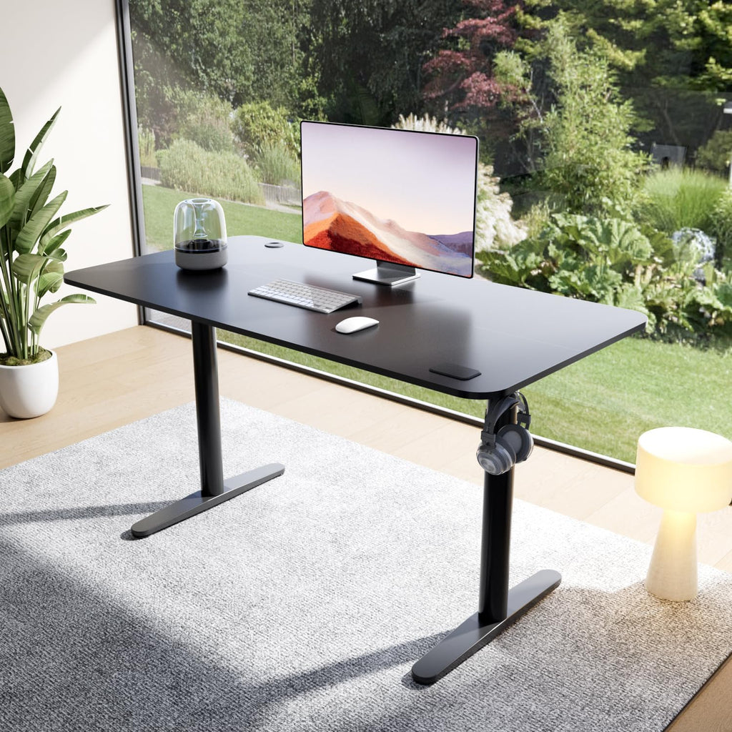 Adjustable Standing Desk (Black, 55 * 28 inch) Y965619