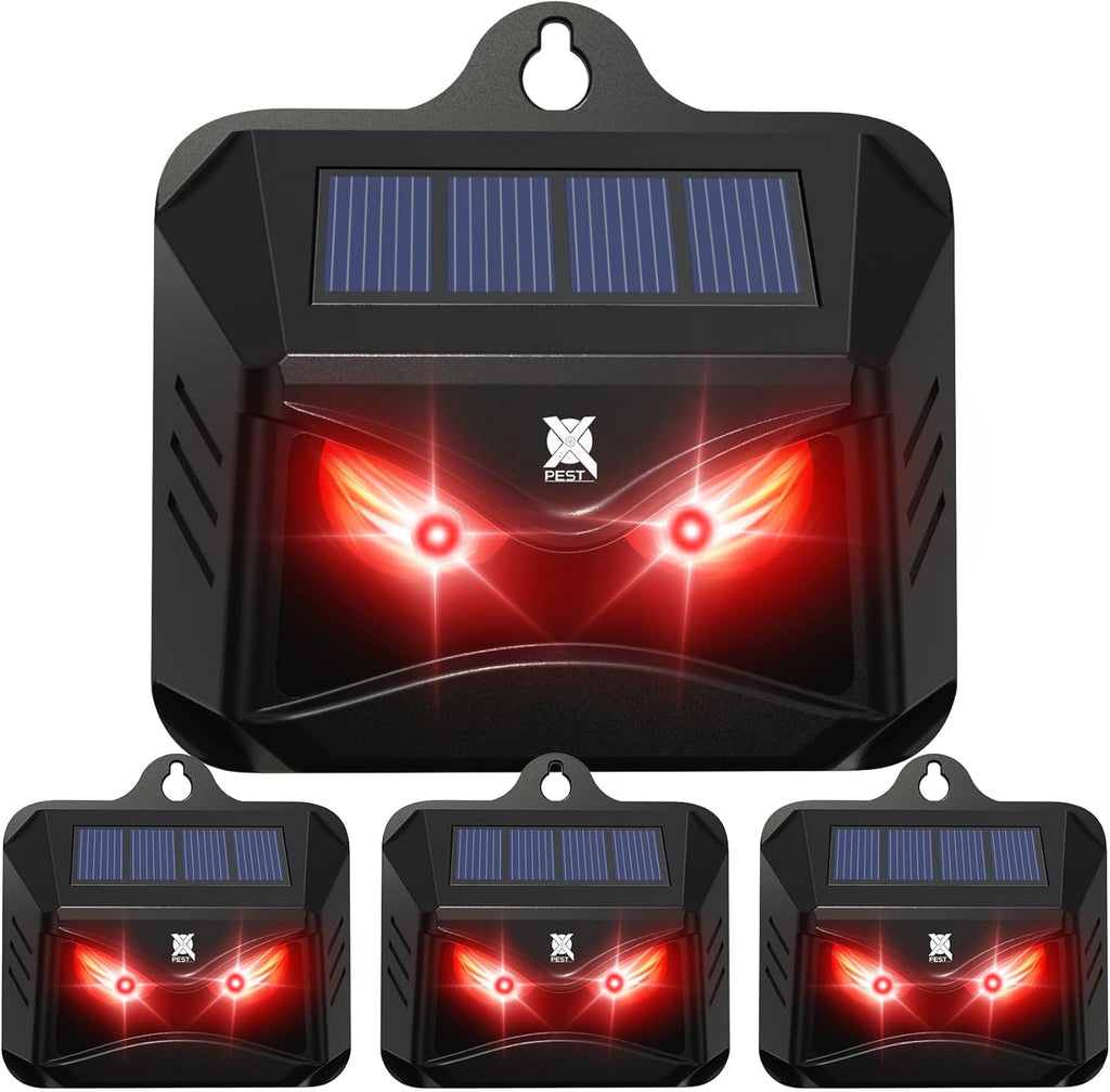 Red Led Light Outdoor Animal Repeller H248100